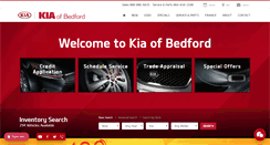 Desktop Screenshot of kiaofbedford.com